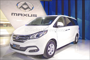 Accelerating its strategy of internationalization, SAIC MOTOR makes its Middle East debut at the Dubai International Motor Show 2015