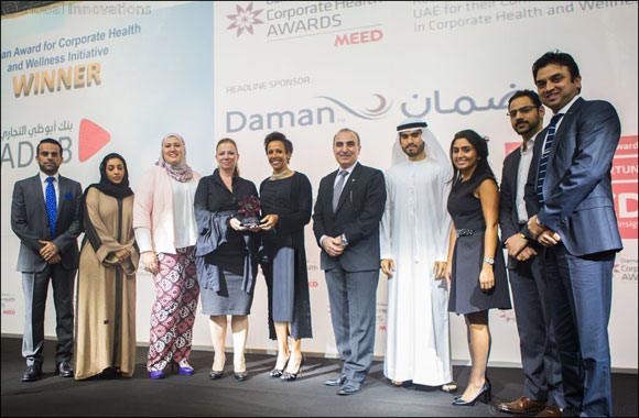 ADCB wins Daman Award for Corporate Health and Wellness Initiative