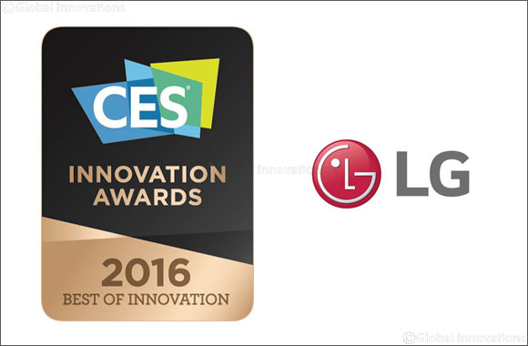 LG Electronics honored with 21 CES 2016 innovation awards