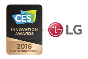 LG Electronics honored with 21 CES 2016 innovation awards