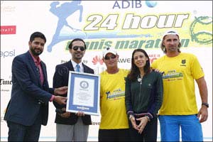 Dubai Sets a New World Record in Tennis