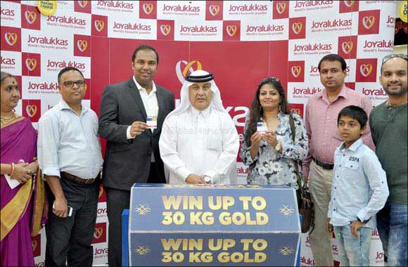 Joyalukkas announces Quarter Kilo Gold Winners of the Joyalukkas The Sparkle of Joy' Diwali promotion