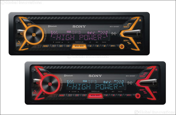 Amplify your Ride with Sony's All-new MEX-XB100BT CD Receiver