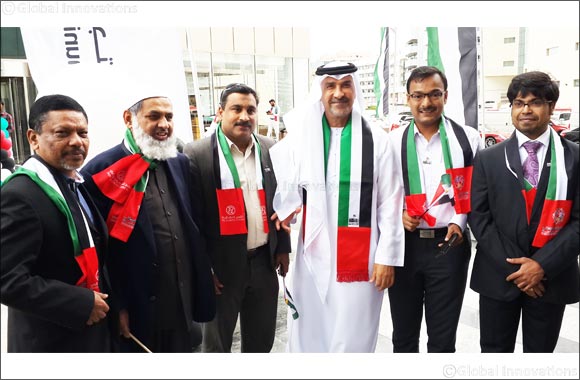 Malabar Gold & Diamonds takes part in the 44th UAE National Day Celebrations conducted by CDA
