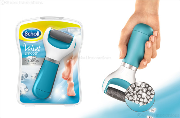 Scholl launches New Electronic Foot File with Diamond Crystals for soft, beautiful feet at home