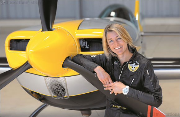 Fearless Female: Champion Breitling pilot makes Middle East debut at the 2015 World Air Games