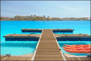 Guinness World Record for Crystal Lagoons Egypt project
