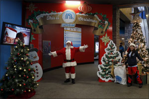 Christmas comes to Ski Dubai