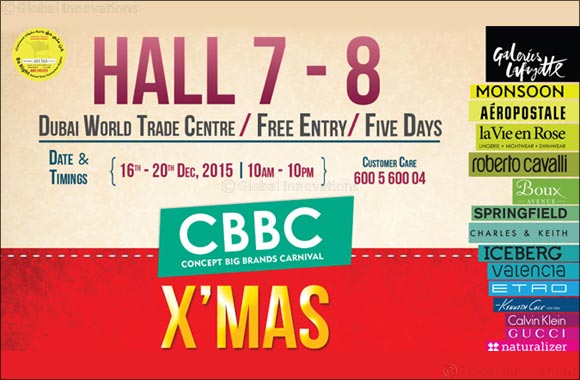 Celebrate luxuriously with Concept Big Brands Christmas Carnival!