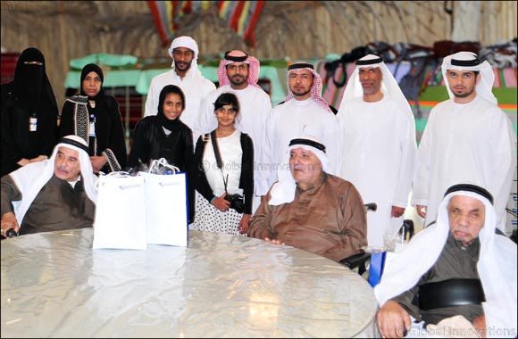 Emirates Post Group team visits Old People's Home in Sharjah