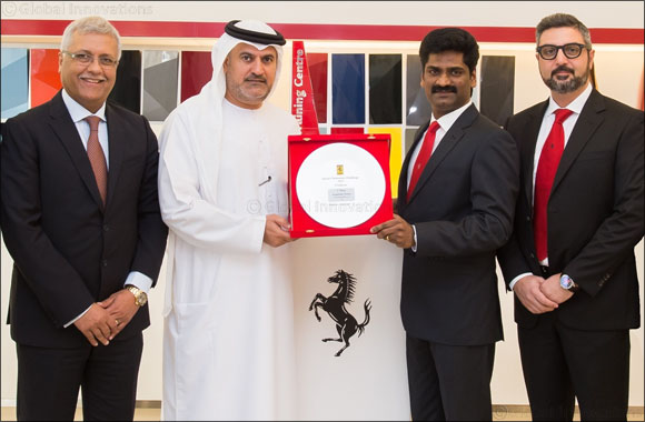 Al Tayer Motors technician takes first place at Ferrari's Annual Global Challenge 2015