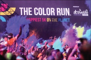 Reebok joins in the fun at The Color Run™ Qatar presented by Sahtak Awalan: Your Health First on Saturday 9th January 2016