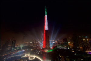 Magical 8-act fireworks display highlighting futuristic vision of the UAE to mark Emaar's Downtown Dubai New Year's Eve Gala