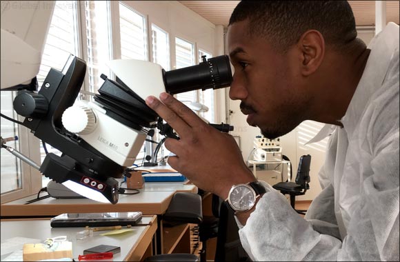 Michael B. Jordan visits the Piaget Manufacture