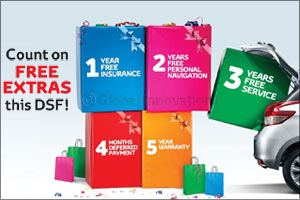 Incredible Free Extras from Al-Futtaim Motors spell big wins for customers this DSF