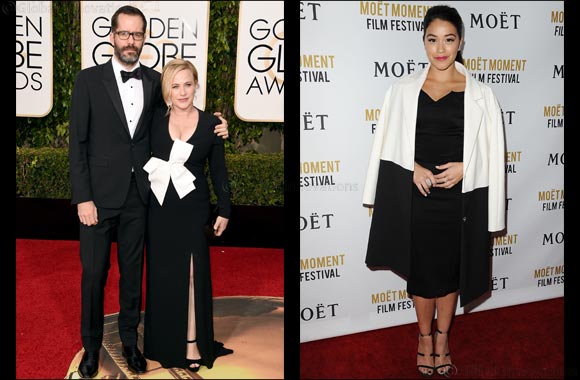 Gina Rodriguez  + Patricia Arquette in PAULE KA -  Golden Globe Awards