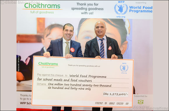 Choithrams Teams Up With The United Nations World Food Programme
