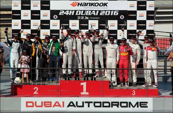 Belgian Audi Club Team WRT win 2016 Hankook 24H Dubai with Audi R8 LMS