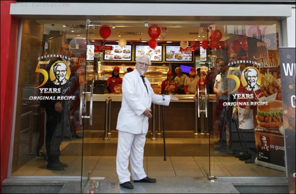 KFC Celebrates its Original Recipe's 50th Anniversary with Gold Coins Giveaway