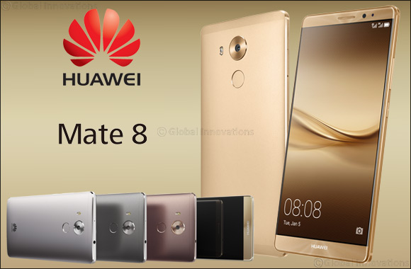 Huawei takes innovation to the next level with the launch of the all new Mate 8 smartphone and M2 Tablet in the Middle East
