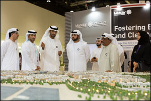 Deputy Ruler of Dubai and Crown Princes of Fujairah and Umm Al Quwain Visit Masdar Stand at Abu Dhabi Sustainability Week