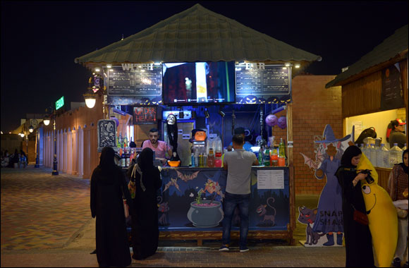 Global Village's first �Witch Bar' attracts hundreds of visitors to try spooky themed drinks and other unusual beverages