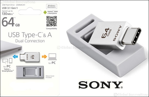 Enjoy Swift, Easy Data Transfer with the New USB Type-C & Type-A Dual Connection Flash Drive from Sony