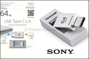 Enjoy Swift, Easy Data Transfer with the New USB Type-C™ & Type-A Dual Connection Flash Drive from Sony