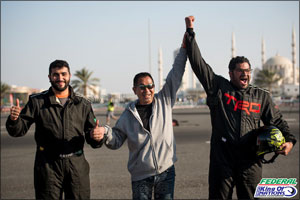 Ahmed Al Ameri scores top spot at the Emirates round of 2016 King of Nations World Drift Championship
