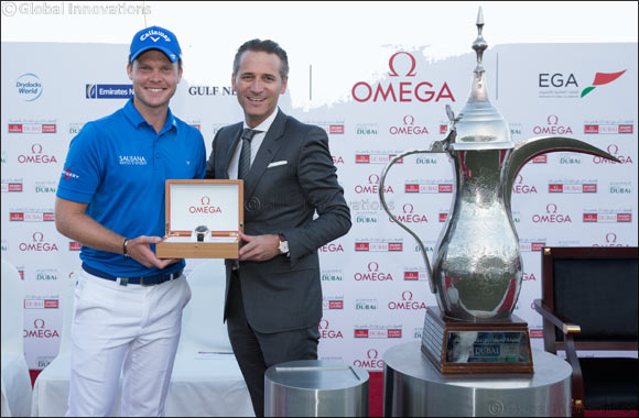 Danny Willett wins the 2016 OMEGA Dubai Desert Classic