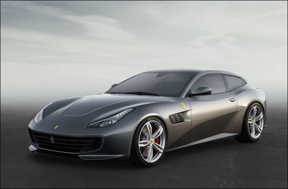 The Ferrari GTC4Lusso debuts at the Geneva Show