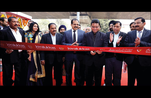 Joyalukkas inaugurated their big showroom in Delhi at Pusa Road