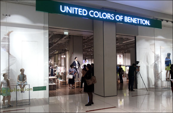 United Colors of Benetton opens its first �On Canvas' flagship store in the Middle East