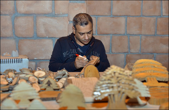 Global village an open museum for creative artisanship celebrating ceramics, glass, copper and sand art