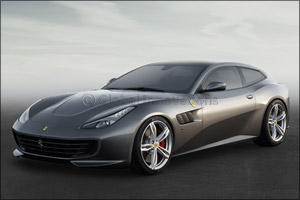 Ferrari GTC4Lusso Launch at Geneva Motor Show