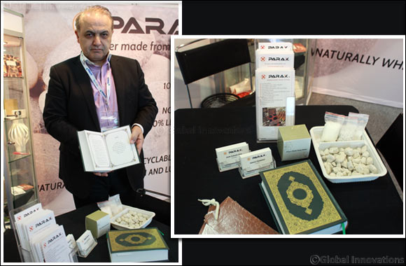 Holy Quran made of Stone Paper attracts attention at Paperworld Middle East 2016