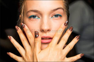Sally Hansen at the NYFW for Phillip Lim