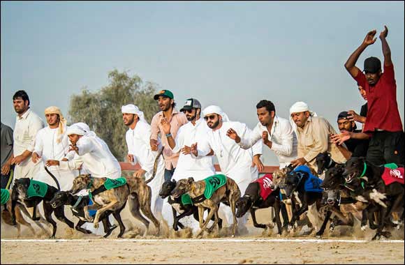 Sheikh Hamdan Bin Mohammed Al Maktoum attends the ninth Saluki Championship