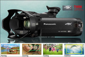 Panasonic's latest Camcorder ideal for full-fledged 4K video production