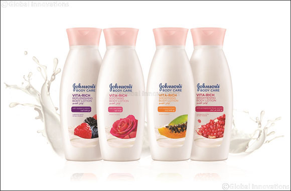 Restore what nature takes with JOHNSON'S Vita-Rich