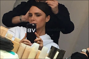 Victoria Beckham joins the Hershesons Celeb Crew