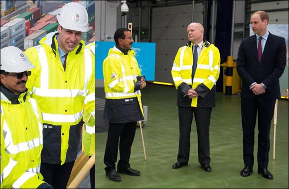 Prince William hails high-tech facility of DP World's London Gateway