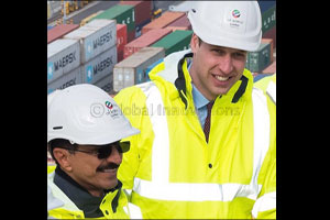 Prince William hails high-tech facility of DP World's London Gateway