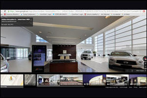 First Automotive Luxury Virtual Showroom on Google Maps Launched by Infiniti of Arabian Automobiles