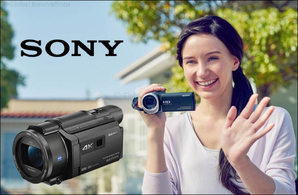Preserve Life's Most Precious Moments in 4K  with Sony's New Handycam Line Up