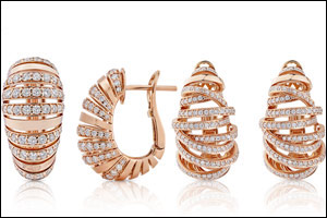 Liali spiral design earrings
