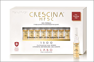 Crescina Re-Growth HFSC 100% helps to stimulate the natural hair re-growth