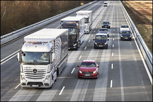 Daimler Trucks is connecting its trucks with the internet