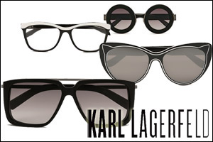 KARL LAGERFELD eyewear collection - Couture inspiration, assertive volumes & virtuoso designs