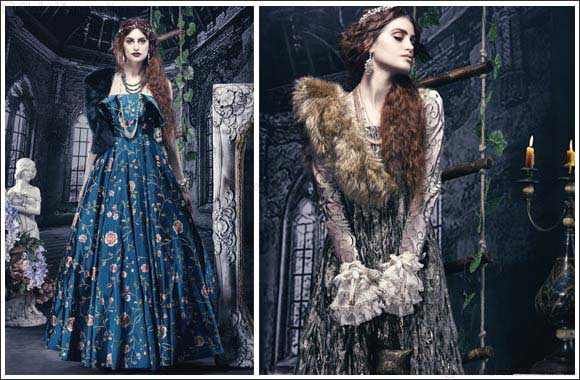 Lamya Abedin gets inspired by love, presents her debut romantic collection of evening wear --True Love -- at the Arab Fashion Week